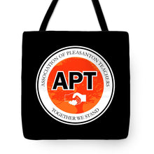 Load image into Gallery viewer, APT White Logo - Tote Bag