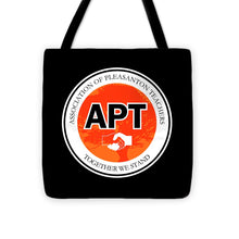 Load image into Gallery viewer, APT White Logo - Tote Bag
