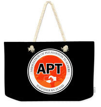 Load image into Gallery viewer, APT White Logo - Weekender Tote Bag