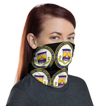 Load image into Gallery viewer, Canal Zone Seal (Blk)Neck Gaiter