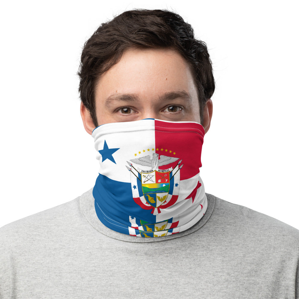 Panamá con escudo Neck Gaiter